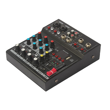 New Design TZ40 Small 4 Channel Karaoke Audio Mixer microphone