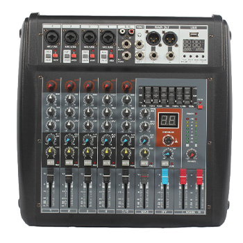 Wholesale Cheap price RDA-600 sound mixer updated 4 channel series blue tooth function audio mixer console 